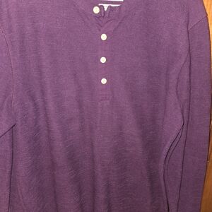 Goodfellow & Co Deep Purple Knit Shirt